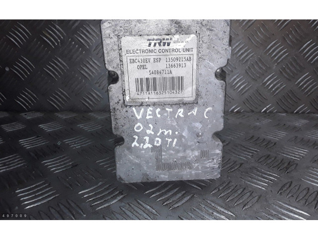 Jednotka ABS 13509215ab, 13663913 Opel Vectra C 2002
