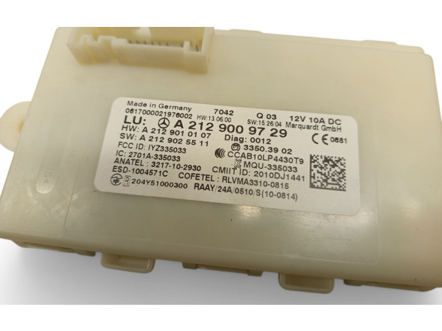 Řídící jednotka A2129009729 Mercedes-Benz GL X166 2017