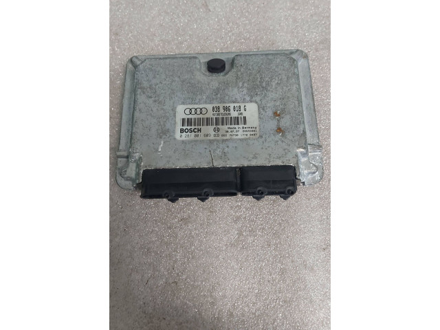 Блок управления двигателя 038906018G, 0281001609   Skoda Octavia Mk1 (1U)