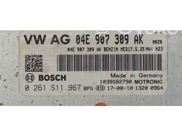 Блок управления двигателя 04E907309AK, 0261S11967   Volkswagen Caddy