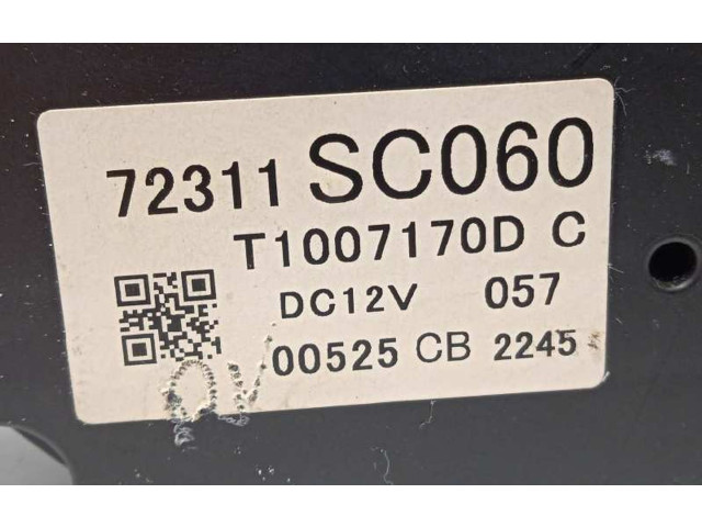 Блок управления климат-контролем 72311SC060   Subaru Forester SH