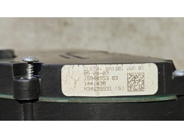 Přístrojová deska Chevrolet HHR 2007 15944553, 1441430