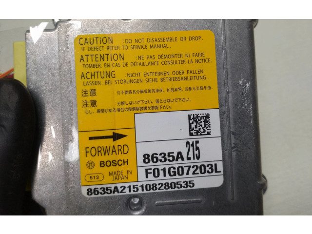 Блок подушек безопасности 8635A215, F01G07203L Mitsubishi ASX