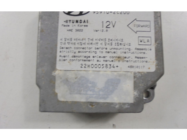 Блок подушек безопасности 95910-2C200, 95910-2C200   Audi Coupe