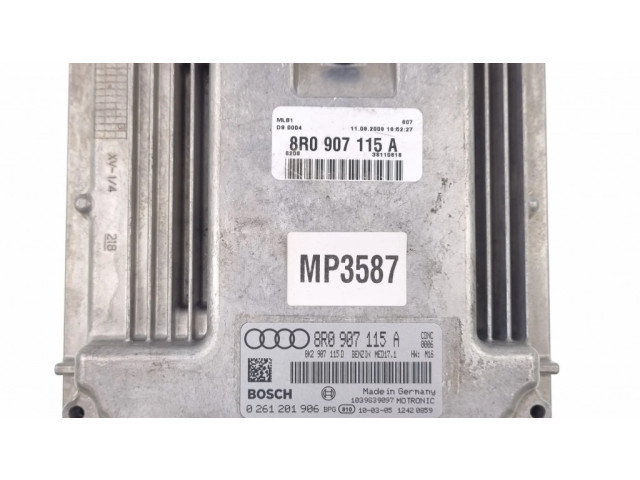 Блок управления двигателя 8R0907115A, 8K2907115D Audi A4 S4 B8 8K