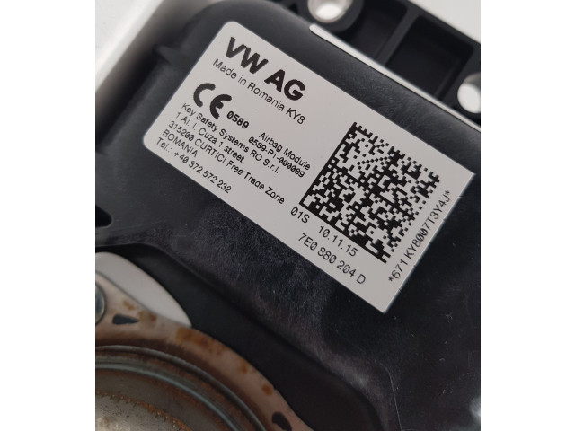 Подушка безопасности пассажира 7E0880204D Volkswagen Caddy