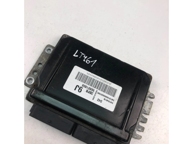 Блок управления двигателем Блок управления 96801808   Chevrolet Matiz