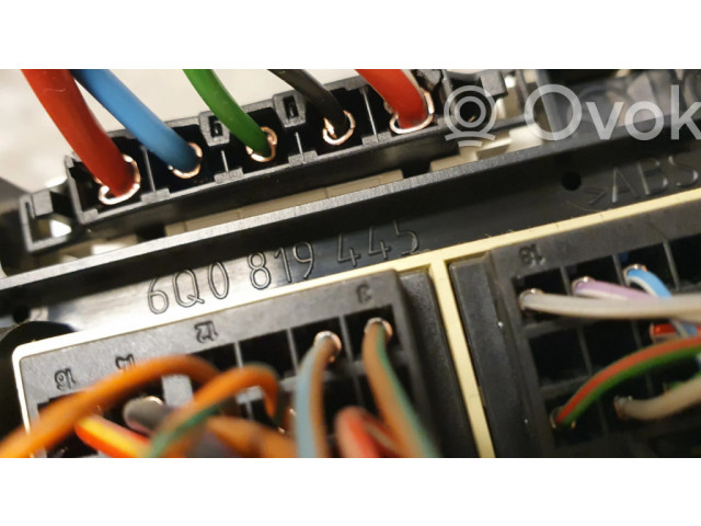 Блок управления климат-контролем 6Y0820045A, 6Q0819445   Skoda Fabia Mk1 (6Y)