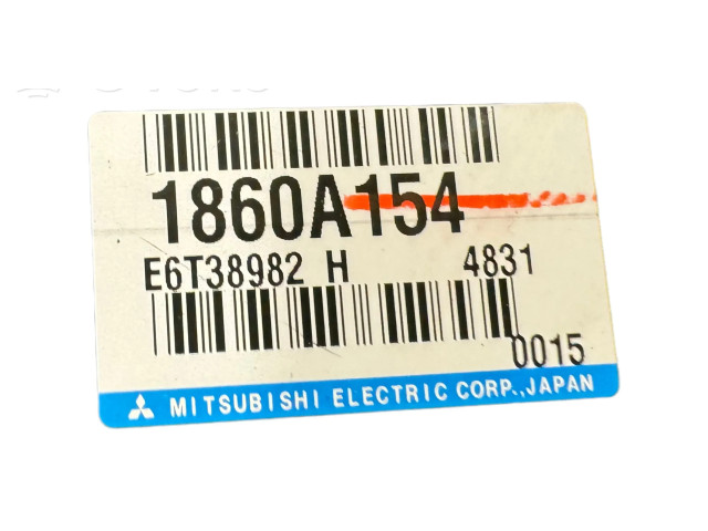 Блок управления двигателя 1860A154, E6T38982H Mitsubishi Outlander