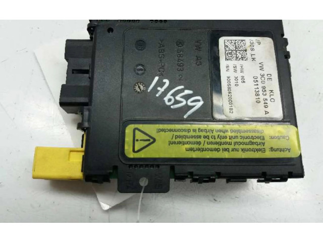 Блок управления двигателя 3C0953549A   Volkswagen PASSAT