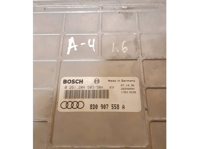 Řídící jednotka 8D0907558A, 0261204503 Audi A4 S4 B5 8D 1995