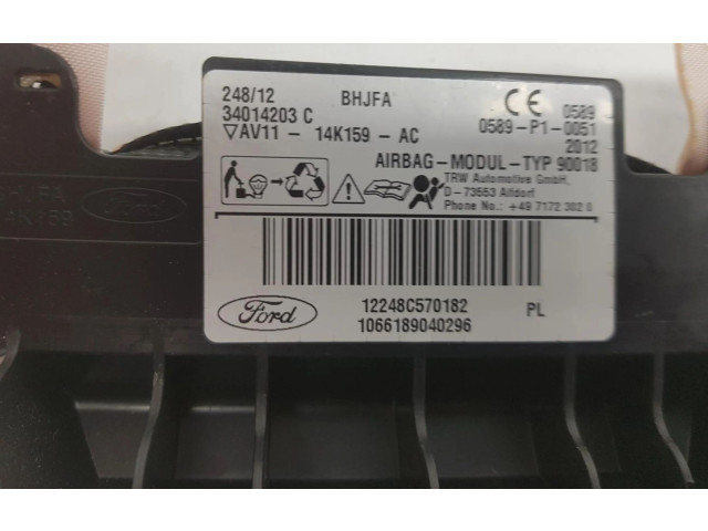 Боковая подушка безопасности 34014203C   Ford B-MAX