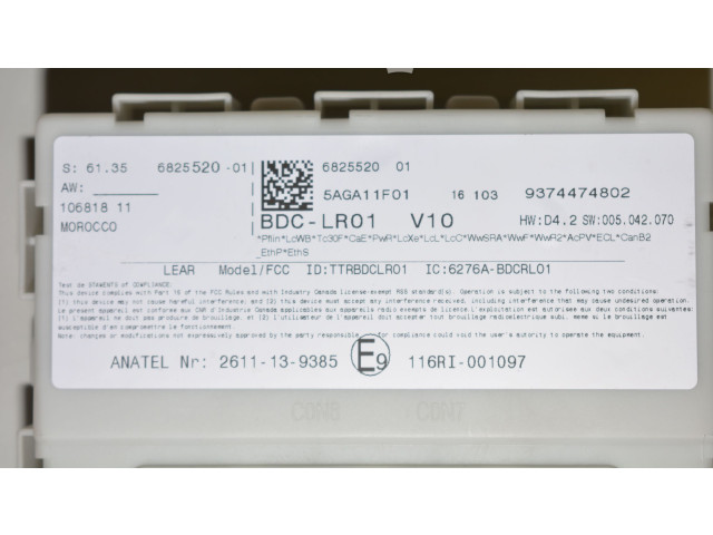 Комплект блоков управления 8667093, 6825520   BMW i3