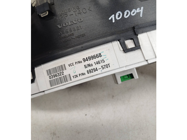 Přístrojová deska Volvo XC70 2002 9459821, 9499668