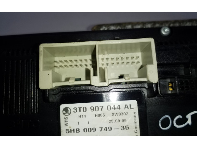 Блок управления климат-контролем 3T0907044AL, 5HB00974935   Skoda Octavia Mk2 (1Z)