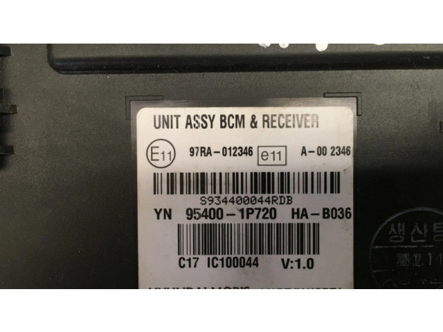 Блок управления 97RA012346, 954001P720 KIA Venga