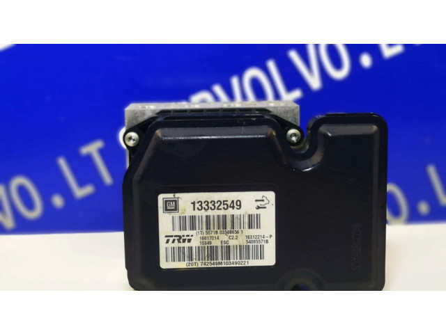 Блок АБС 13332549, 13291987 Saab 9-5 2010-2016 года