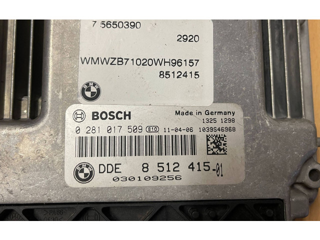 Řídící jednotka 851241501, 0281017509 Mini Cooper Countryman R60 2010