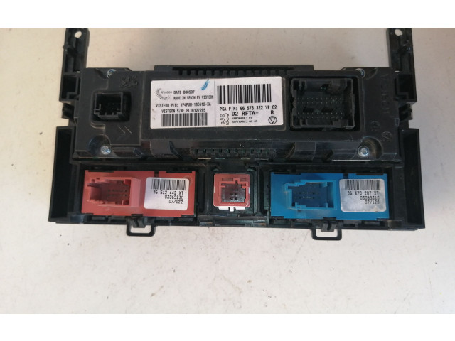 Блок управления климат-контролем 96573322YP, 96573322   Peugeot 407