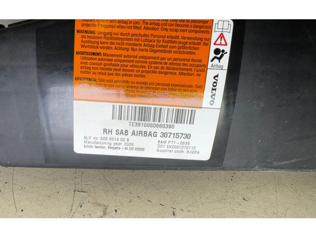 Подушка безопасности в сиденье 30715730, 606530700   Volvo V70