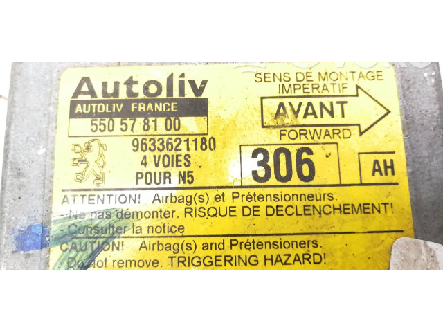 Блок подушек безопасности 550578100, 9633621180   Peugeot 306