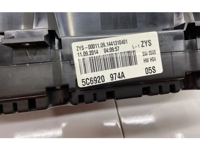 Панель приборов 5C6920974A Volkswagen Jetta VI