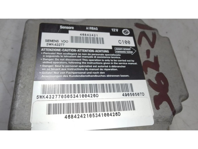 Блок подушек безопасности 46842421 Alfa Romeo 166