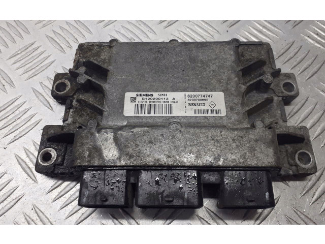 Блок управления двигателем Блок управления 8200774747 Renault Twingo II