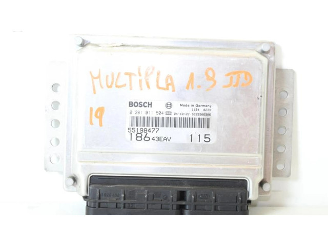 Řídící jednotka 0281011504   Fiat Multipla 1998