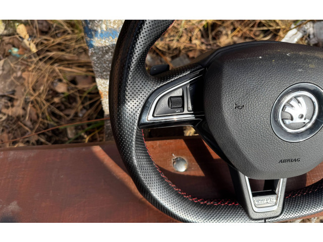 Руль Skoda Octavia Mk3 (5E)  2013 - 2019 года       