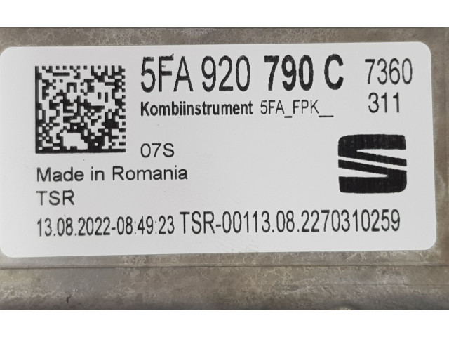 Панель приборов 5FA920790C, 5FA920790C   Cupra Leon       