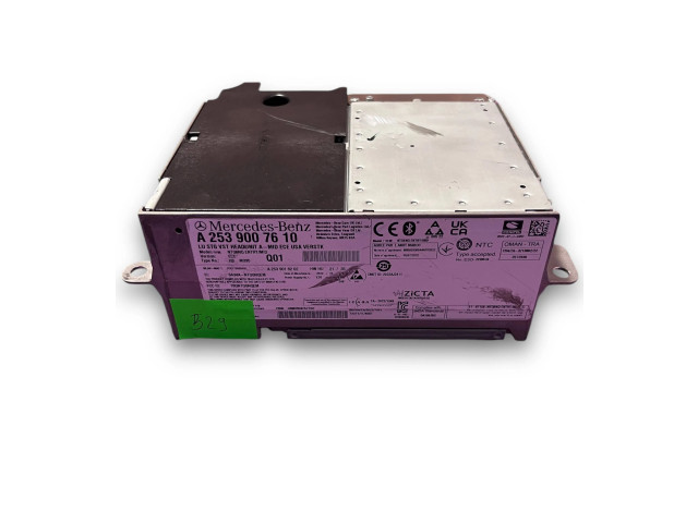Блок комфорта NR529, A2539007610   Mercedes-Benz GLC X253 C253   