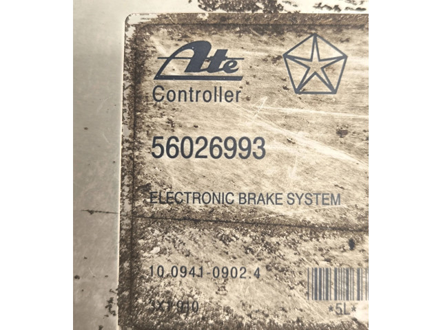 Блок управления АБС 56026993, 10094109024   Jeep Cherokee