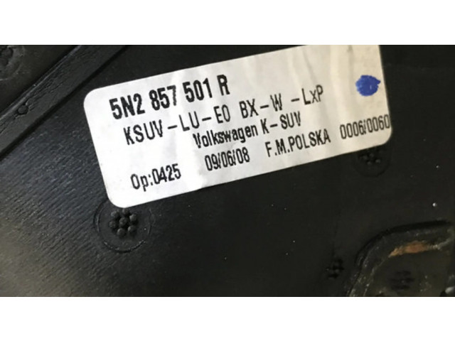 Zpětné zrcátko  levé Volkswagen Tiguan 2009  5N2857501R  