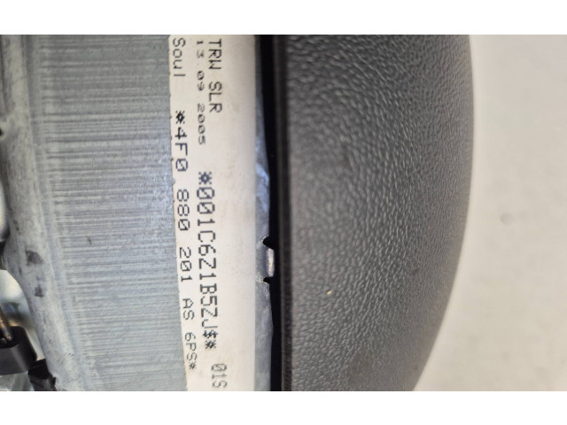 Подушка безопасности водителя 4F0880201AS, 001C6Z1B5ZJ   Audi A6 S6 C6 4F