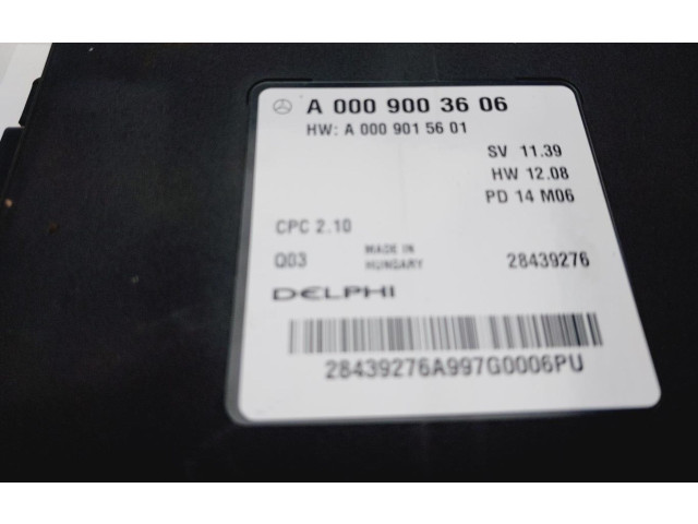 Řídící jednotka A0009003606 Mercedes-Benz GLA W156 2014