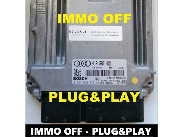 Řídící jednotka 0281012772, 4L0907401 Audi Q7 4L 2007