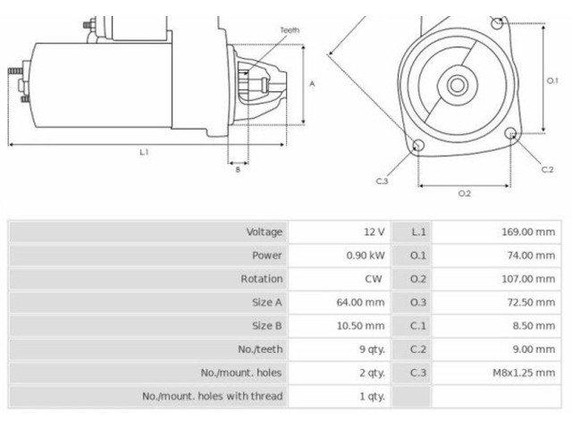 Volant Alfa Romeo Giulietta 2011 CS1379, 3EFFE