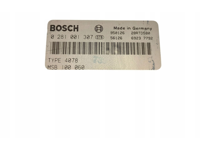 Блок управления двигателя 0281001307   Rover 600