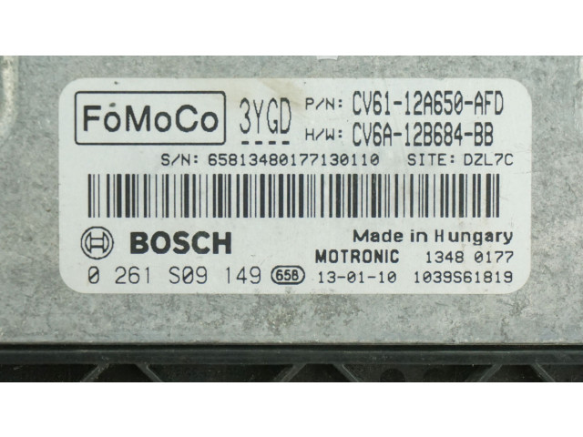 Блок управления CV6112A650AFD, 0261S09149 Ford S-MAX