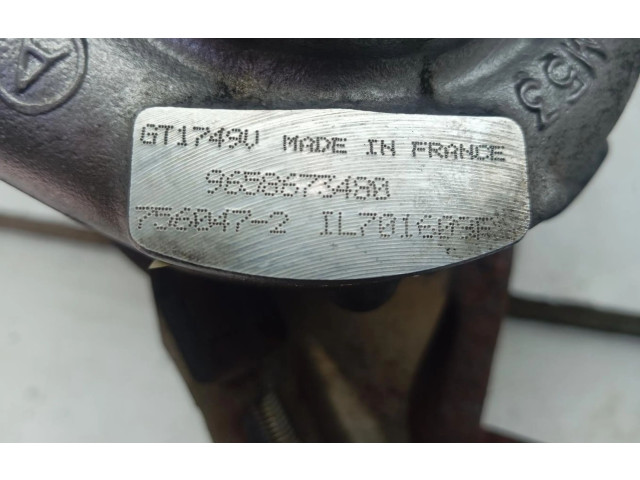 Turbodmychadlo Турбина 9658673480 Peugeot 307