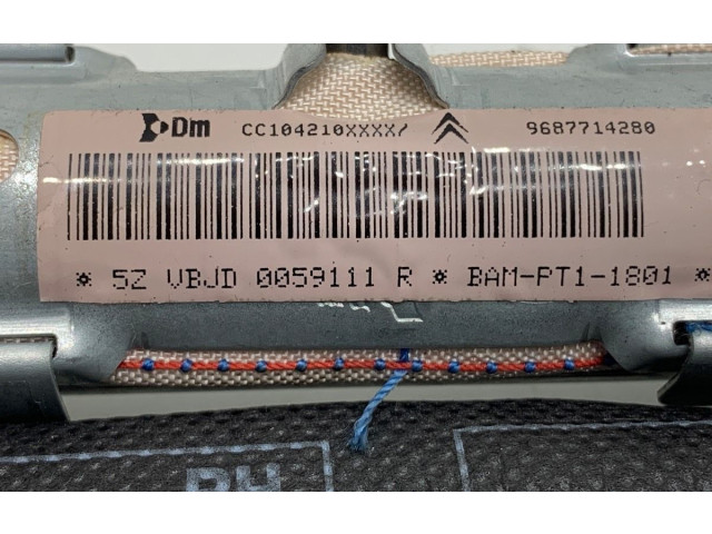 Боковая подушка безопасности 9687714280   Citroen C5