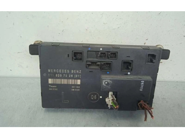 Блок комфорта 2118207526, DELANTERAIZQUIERDA   Mercedes-Benz E AMG W210   