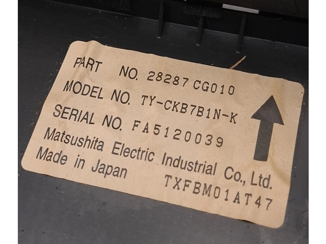 Дисплей    28090CG010, TR7WB1NK   Infiniti FX