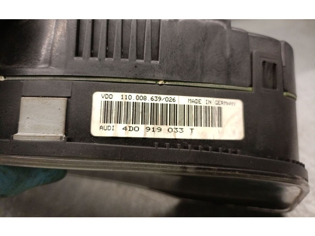 Панель приборов 4D0919033T, 4D0919881X   Audi A8 S8 D2 4D       