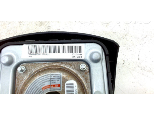 Подушка безопасности водителя 631159969, 95975333   Chevrolet Spark