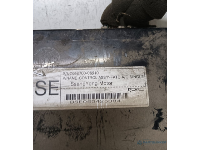Блок управления климат-контролем 6870008510 SsangYong Rexton