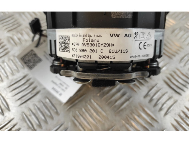 Подушка безопасности водителя 5G0880201, 5G0880201 Volkswagen e-Golf