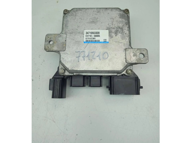 Блок управления двигателя 34710SC020   Subaru Forester SH