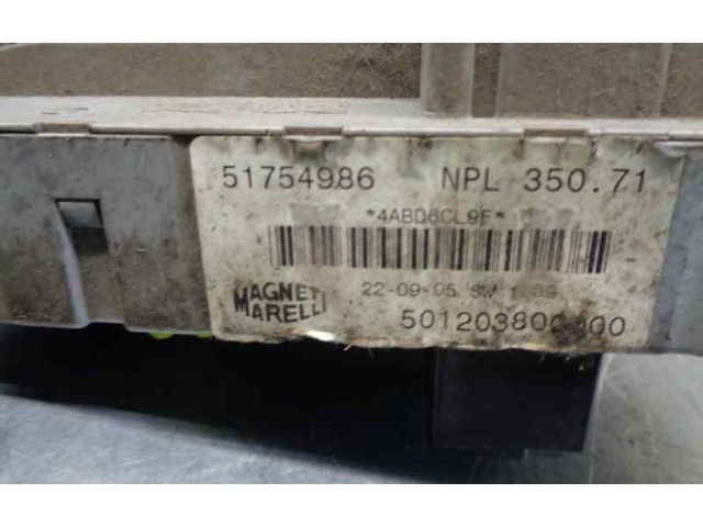 Модуль управления BSM 51754986 Fiat Idea